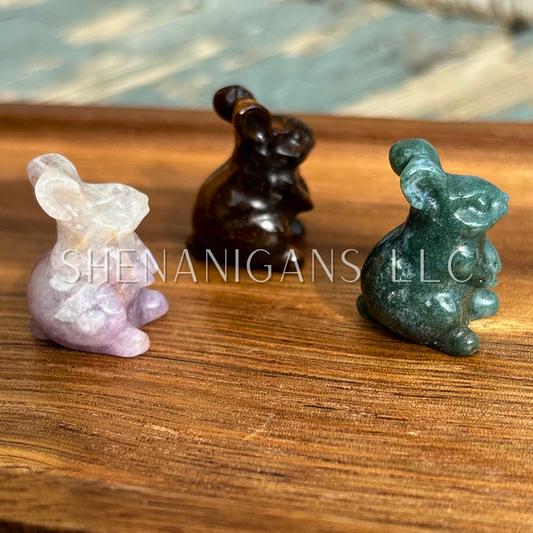 Tiny Rabbit Carving