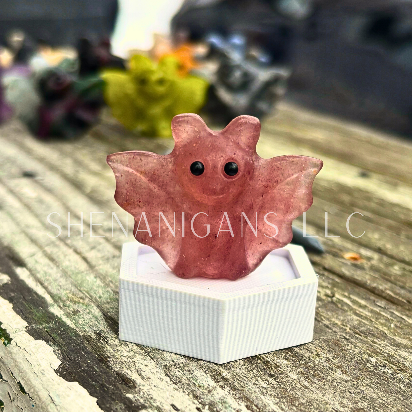Cute Bat - Small - Crystal Carving