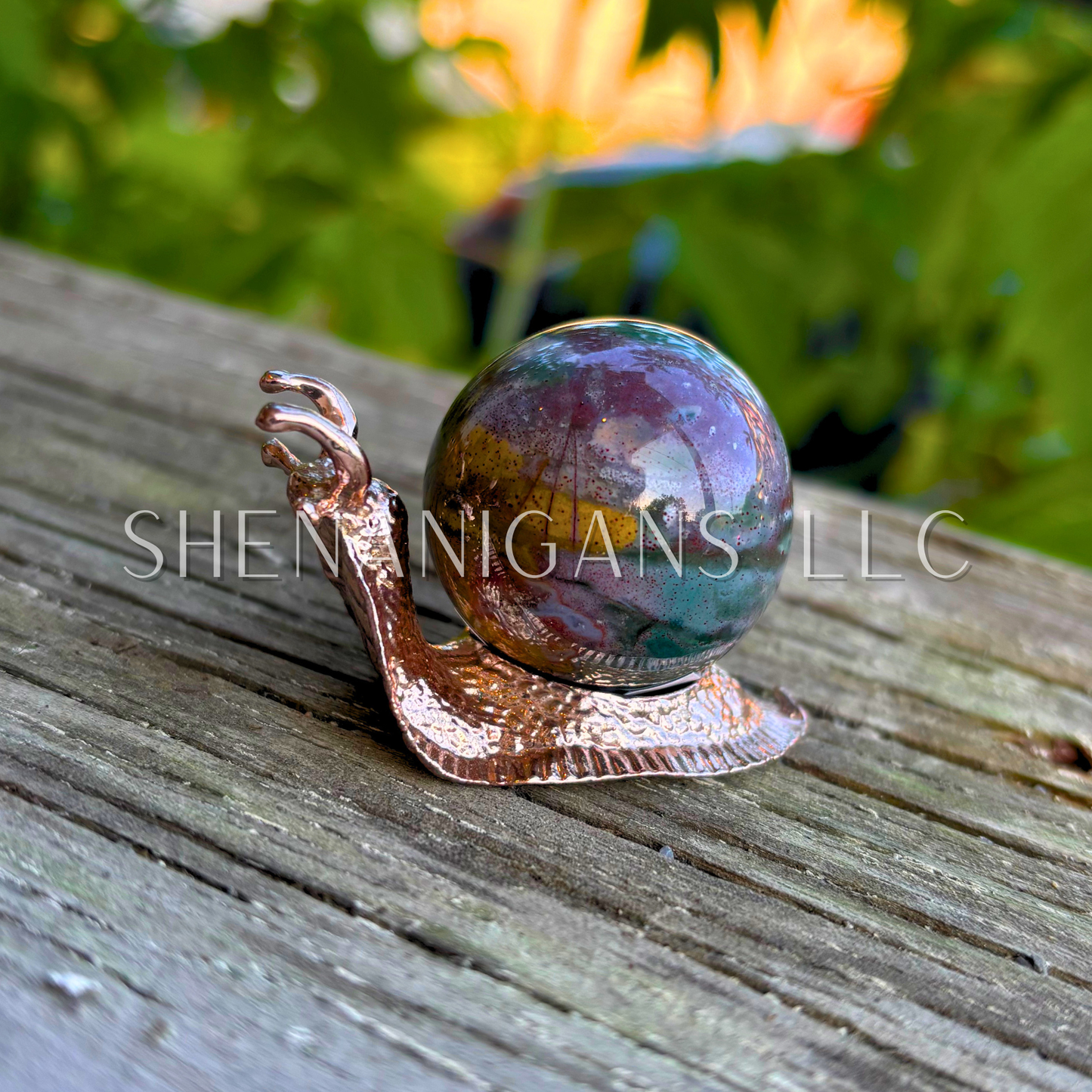 Snail Crystal Sphere stand