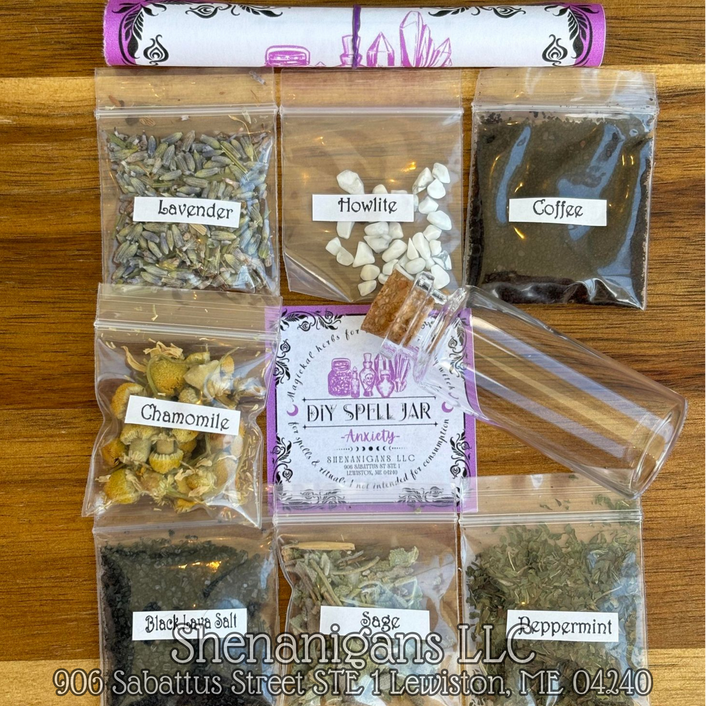 DIY Spell Jar Kit - Anxiety