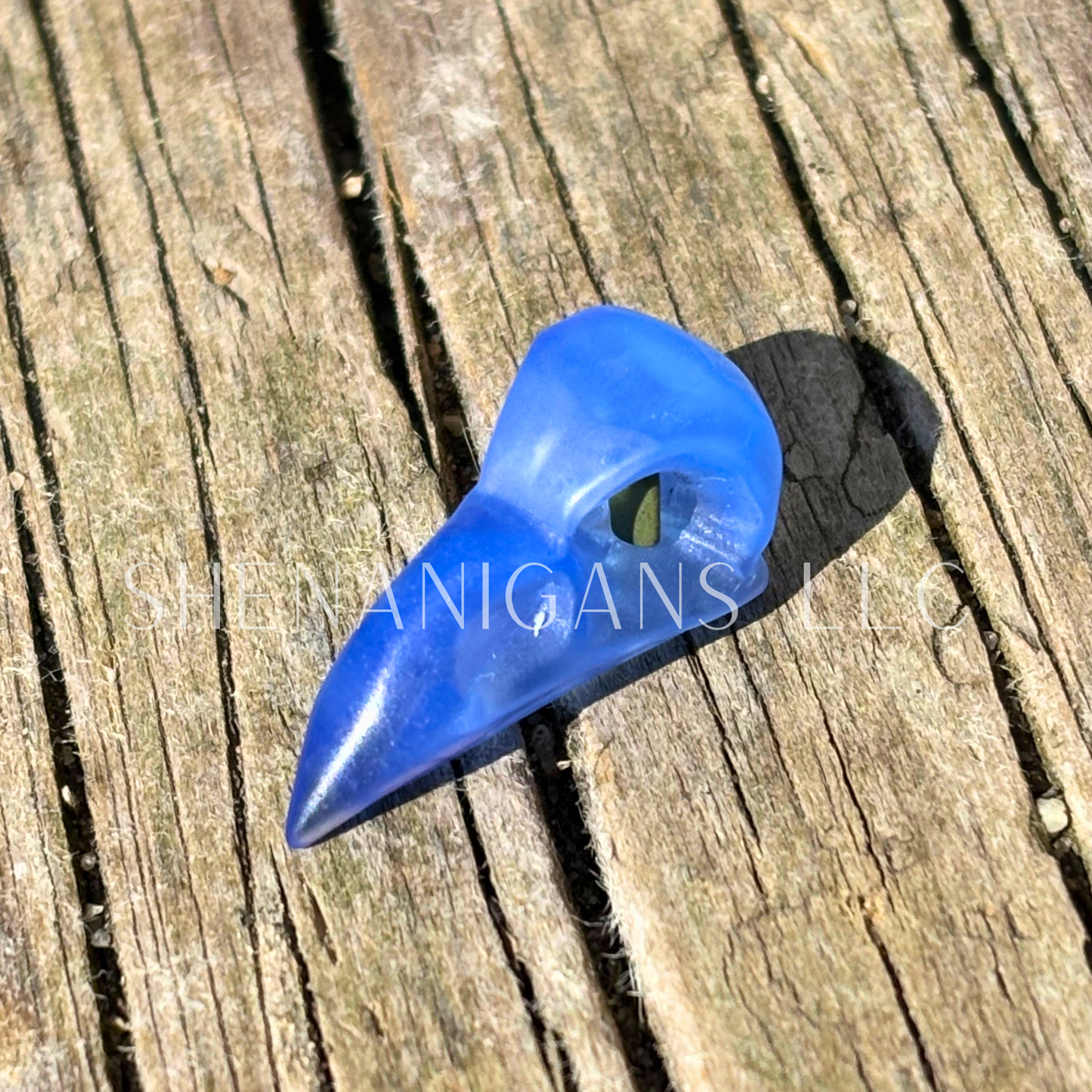 Raven Skull - Small - Crystal Carving
