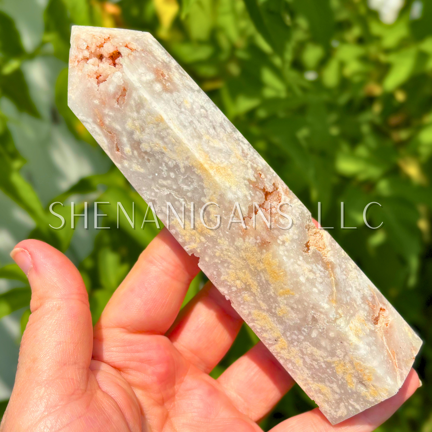 Pink Amethyst Point