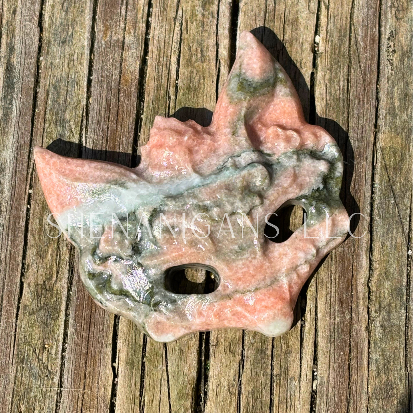 Fox Mask - Crystal Carving