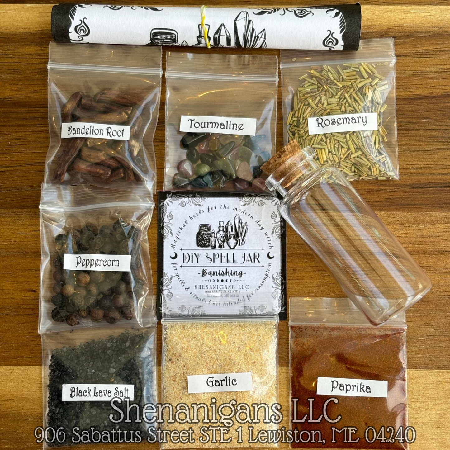 DIY Spell Jar Kit - Banishing