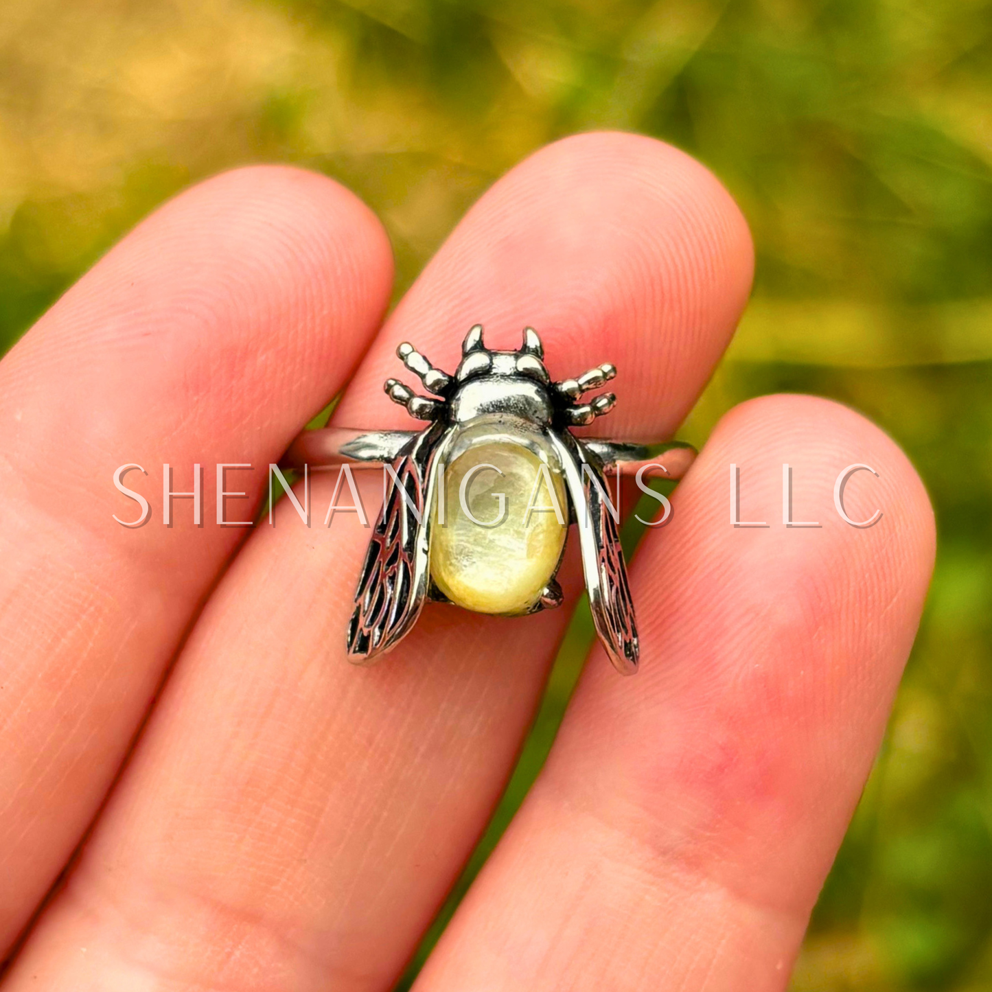 Fly Crystal Ring - Alloy Setting