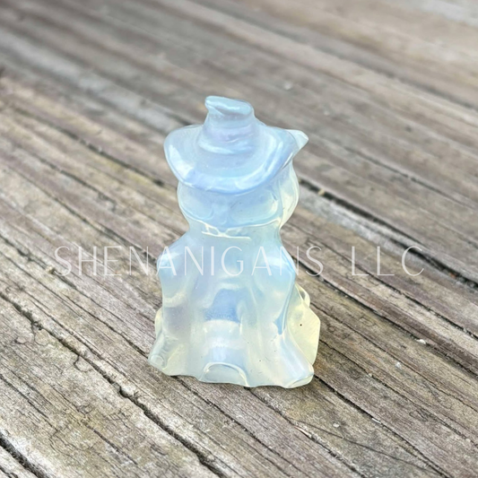 Jackolantern Ghostie - Mini - Crystal Carving