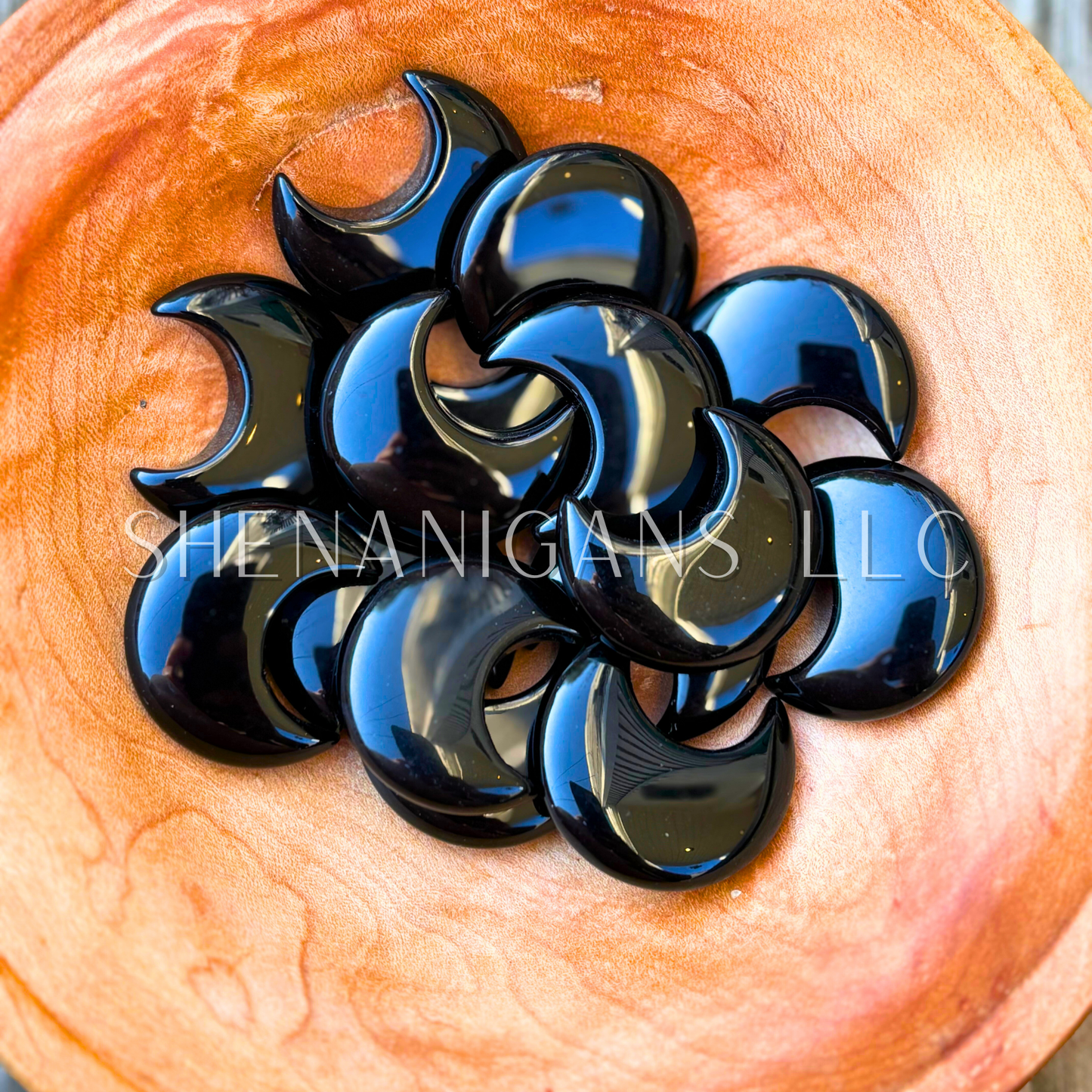 3CM Crescent Moon - Mini - Crystal Carving