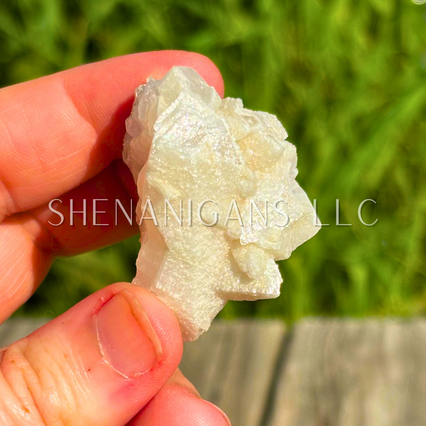 Aragonite Raw Specimen - White