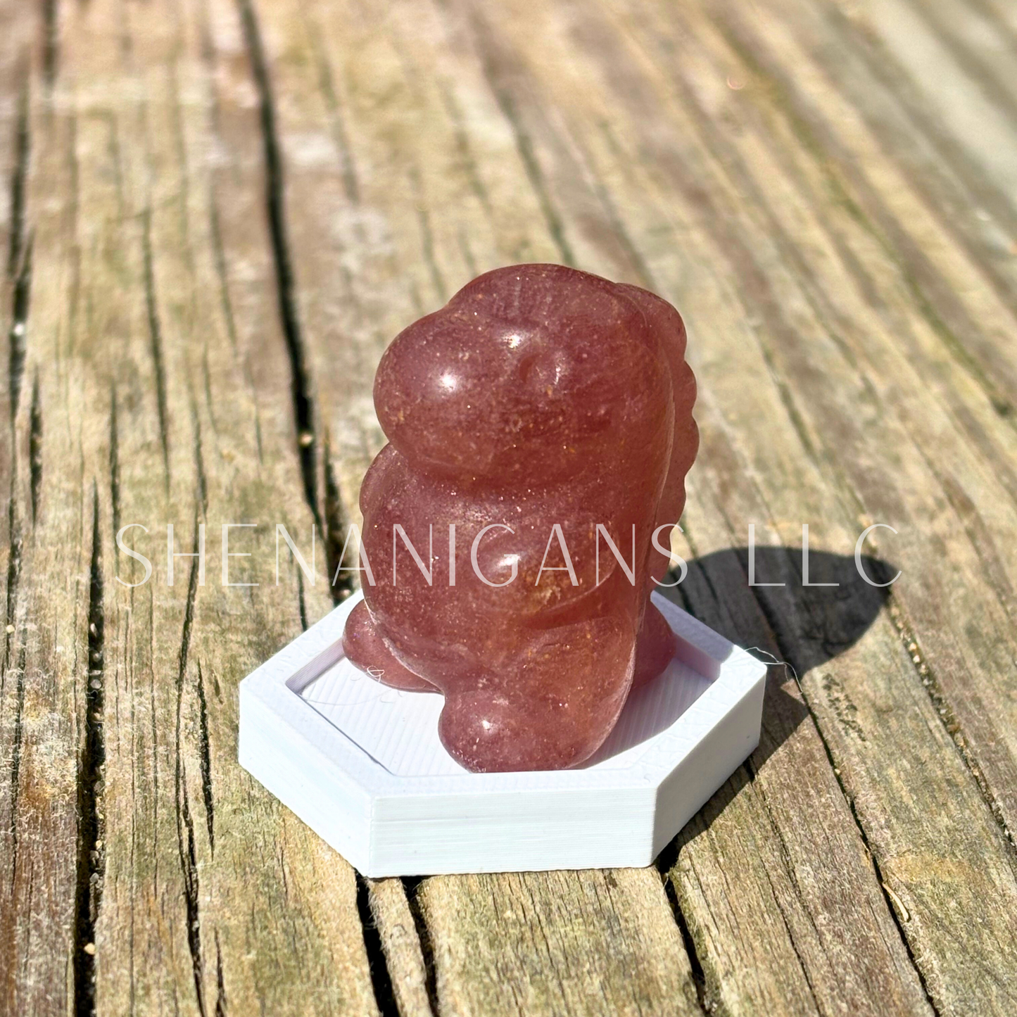 Cute Chubby Dino - Small - Crystal Carving
