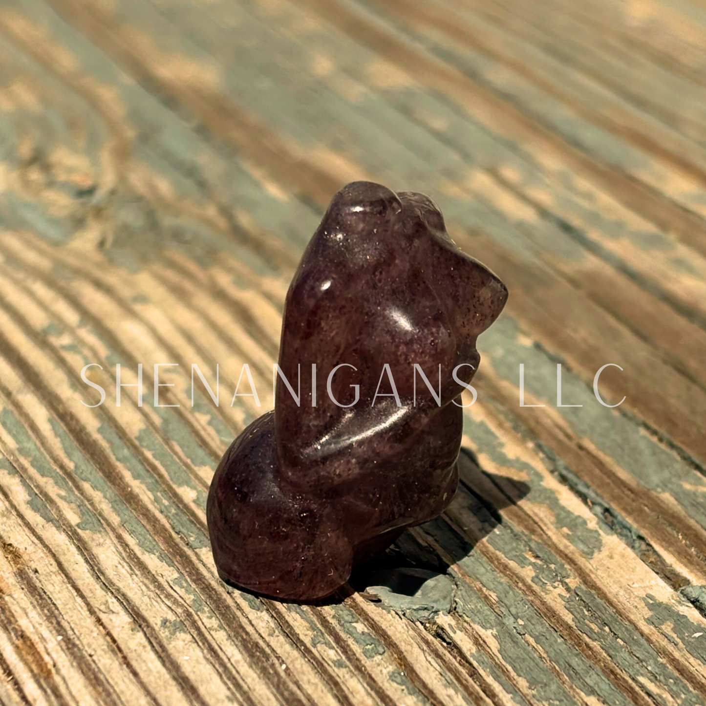 Pregnant Lady Body - Crystal Carving