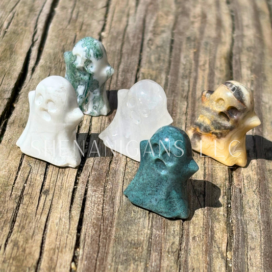 Ghostie - Mini - Crystal Carving