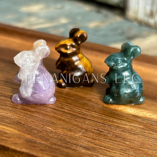 Tiny Rabbit Carving