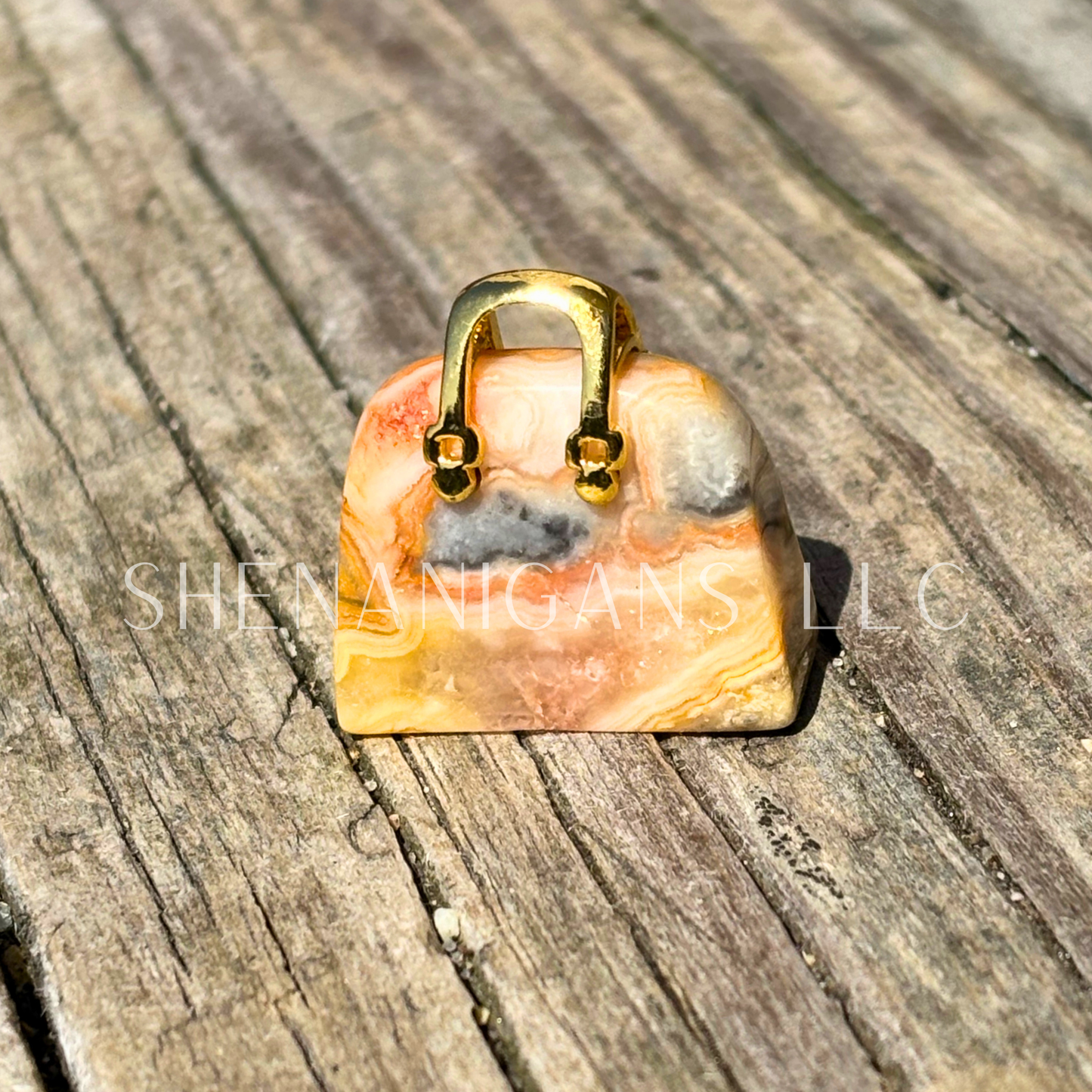Purse - Crystal Carving