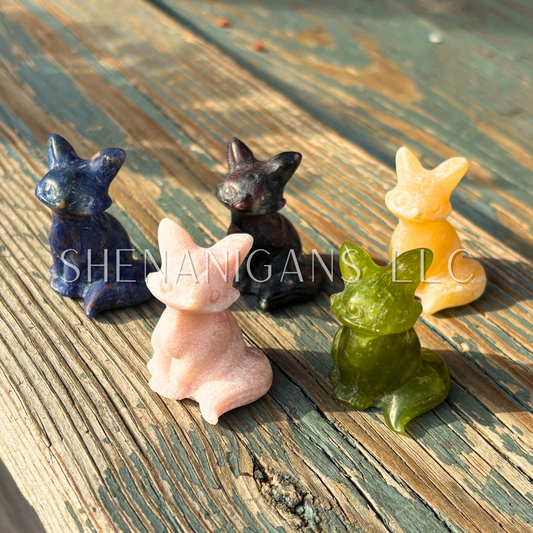 Small Fox Carving