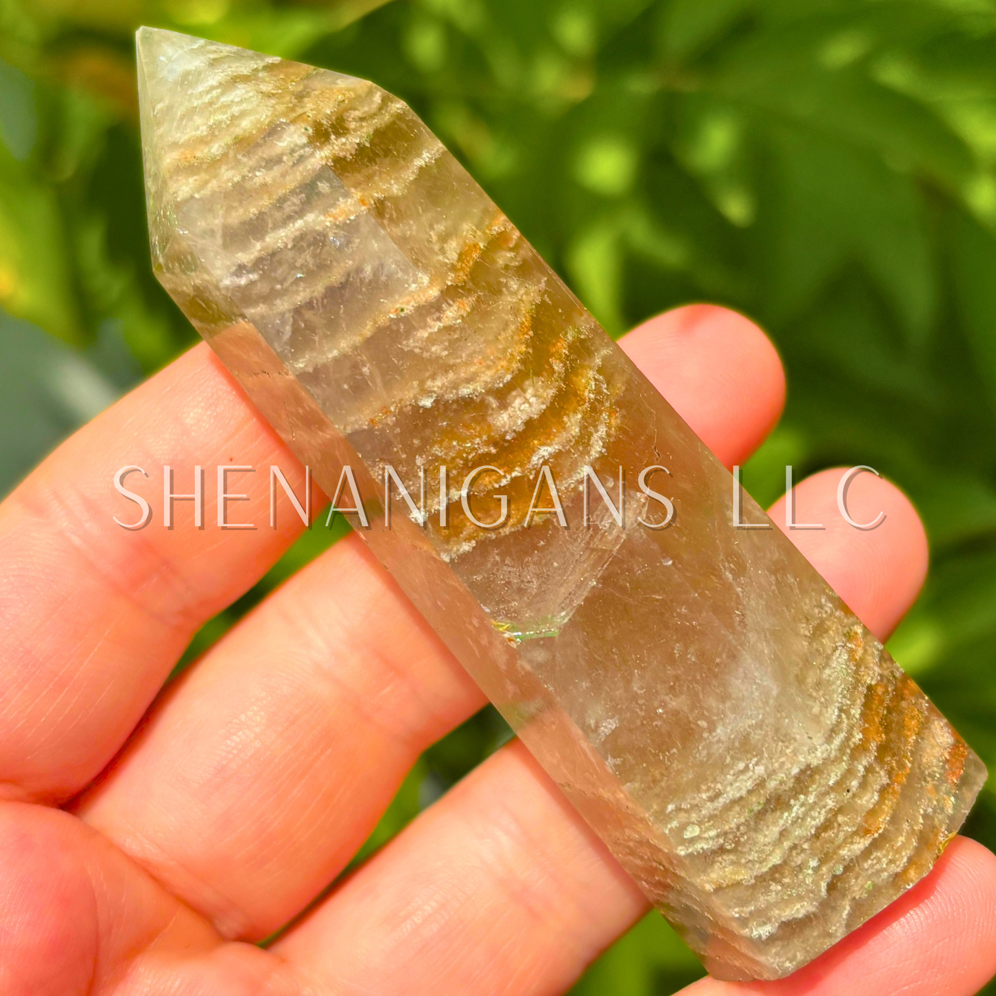 Layered Garden Quartz Point