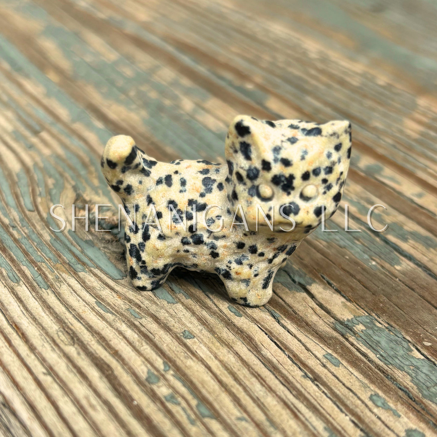 Furry Cat - Small - Crystal Carving