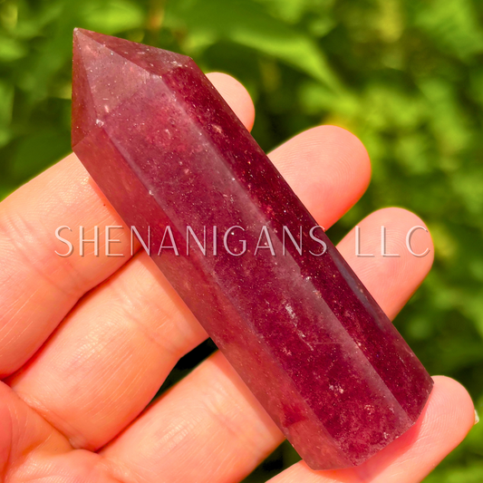 Strawberry Quartz Point