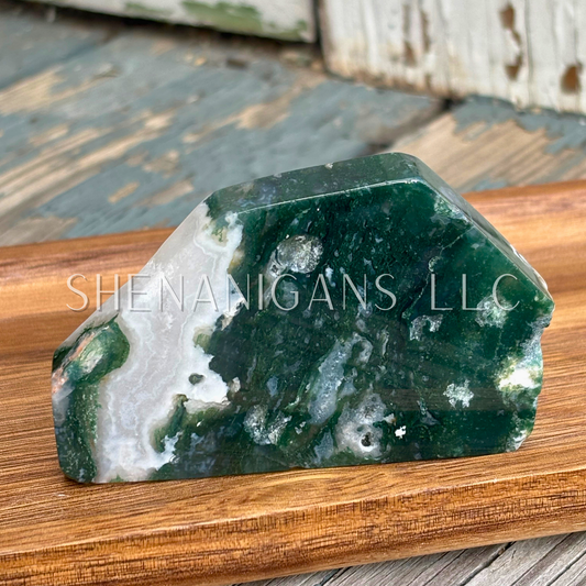 Moss Agate Slice