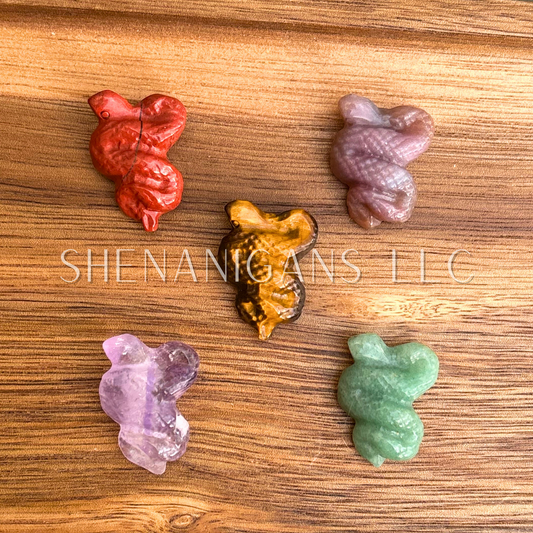 Snake - Tiny - Crystal Carving