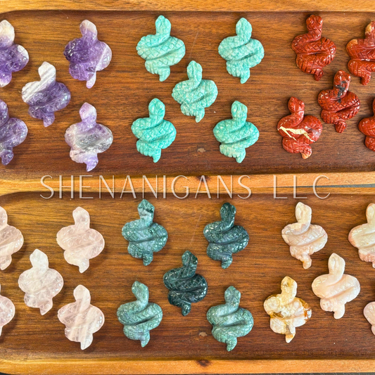 Snake - Small - Crystal Carving