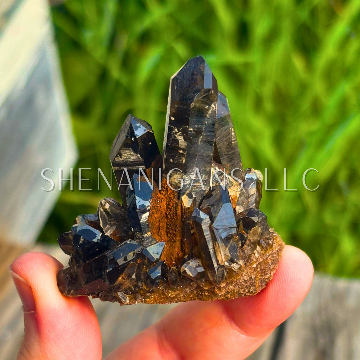 Smokey Quartz Cluster - Raw Specimen