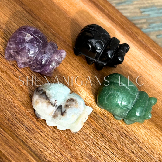 Tiny Lady Bug Carving