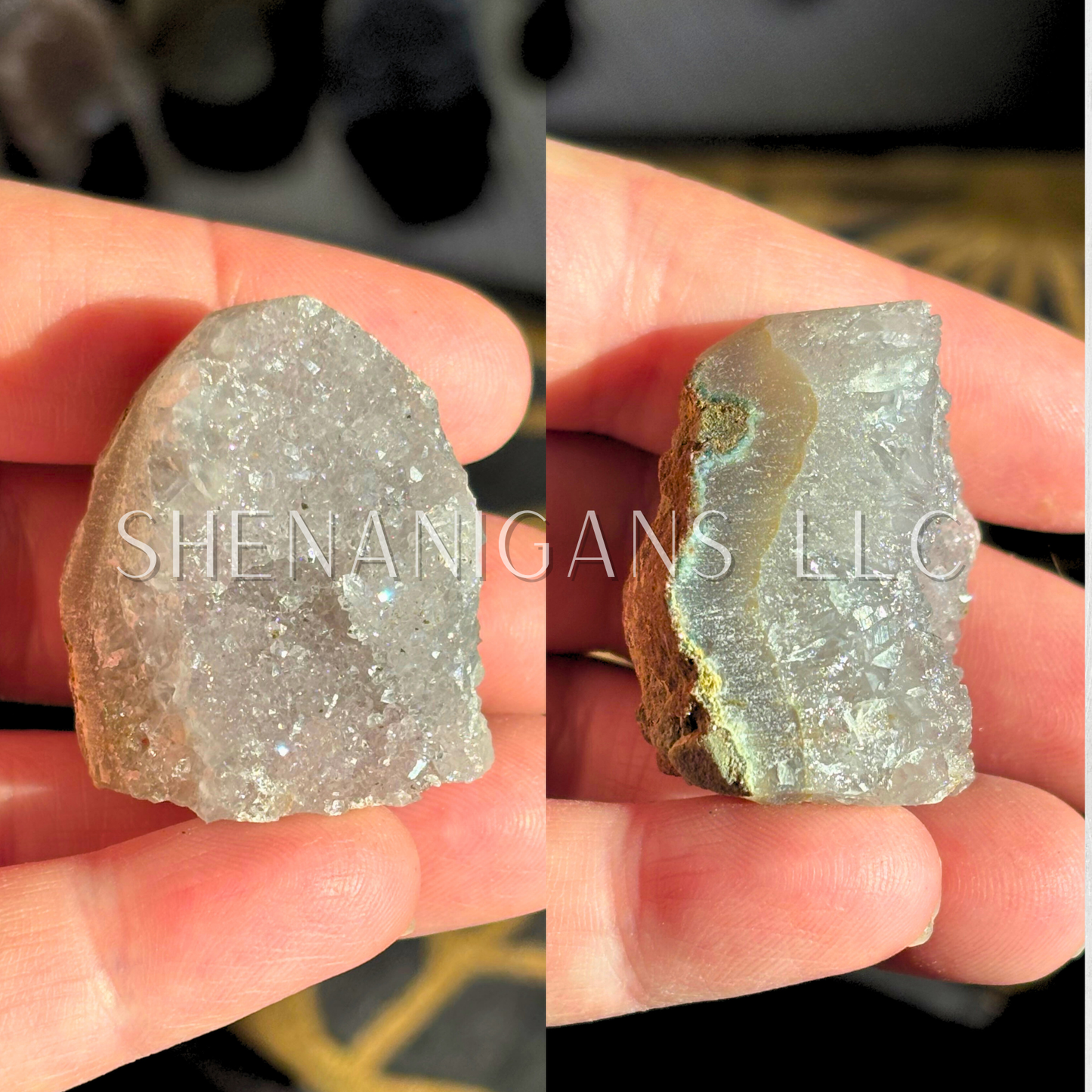 Mini Druzy Geode Towers