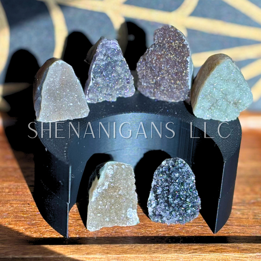Mini Druzy Geode Towers