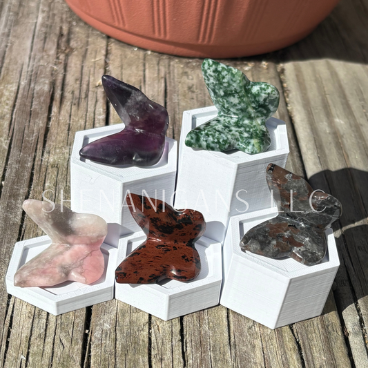 Flying Butterfly - Small - Crystal Carving