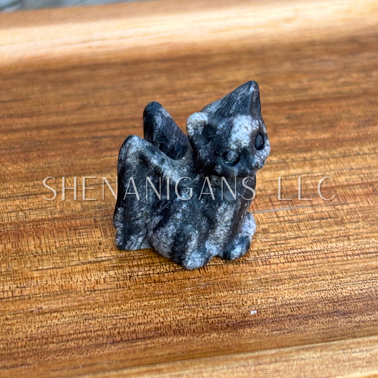 Angel Cat - Small Carving