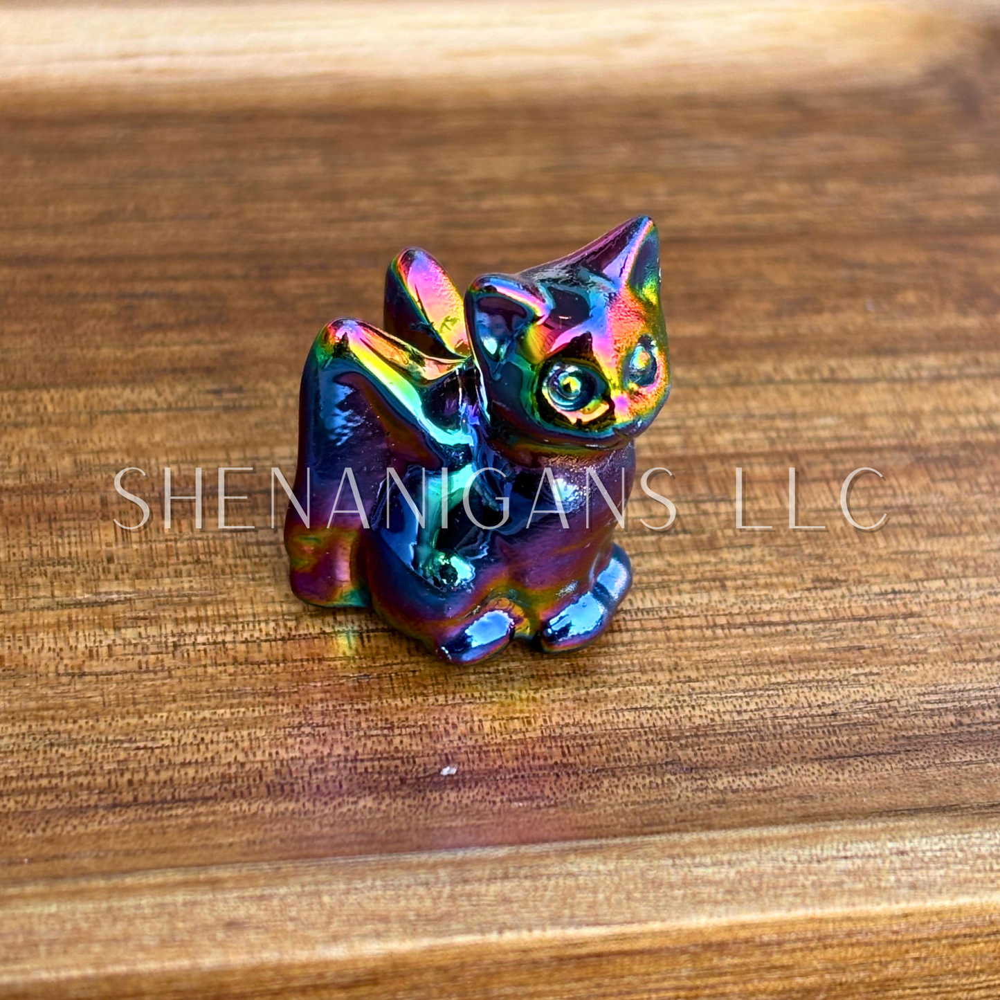 Angel Cat - Small Carving
