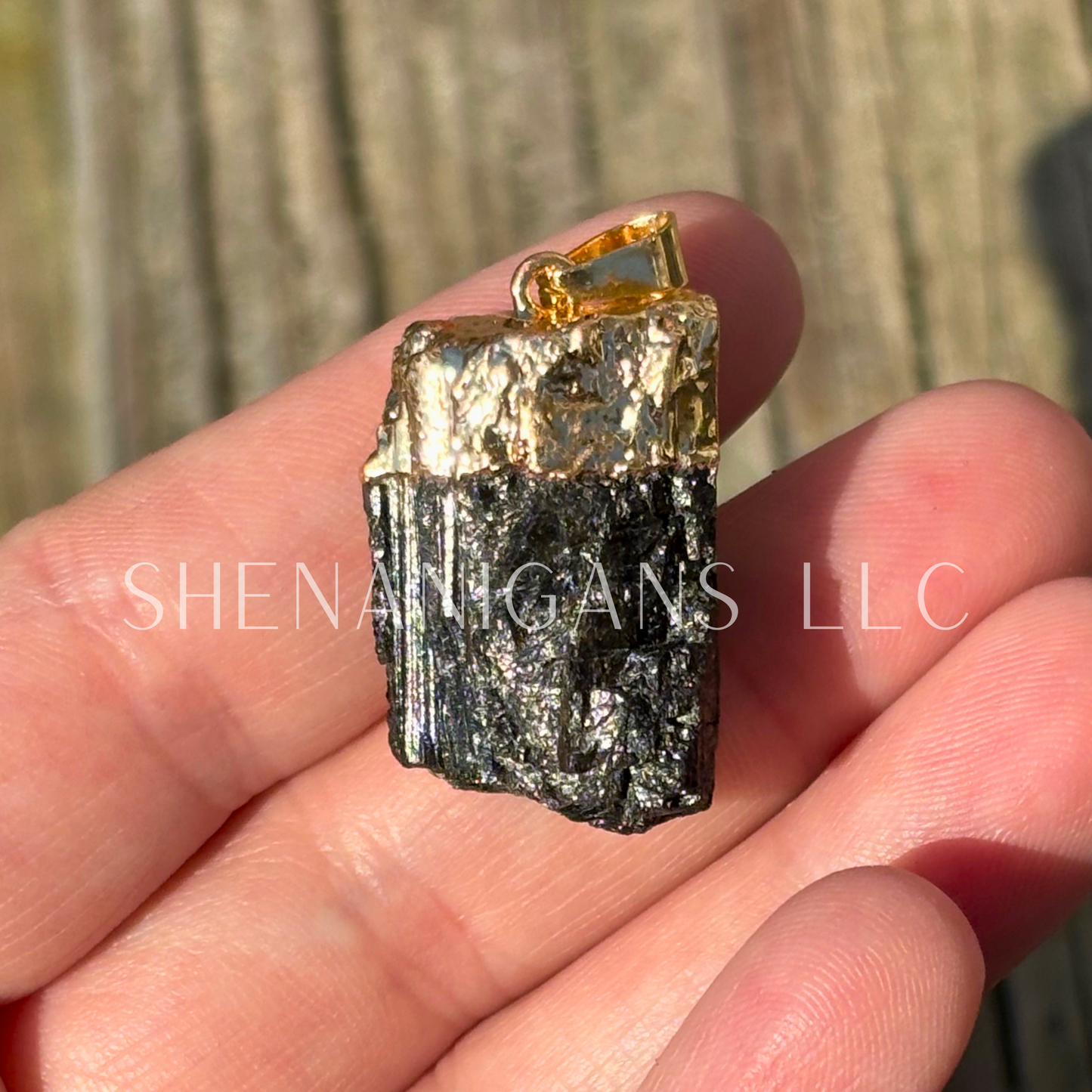 Rough Cut Crystal Pendant