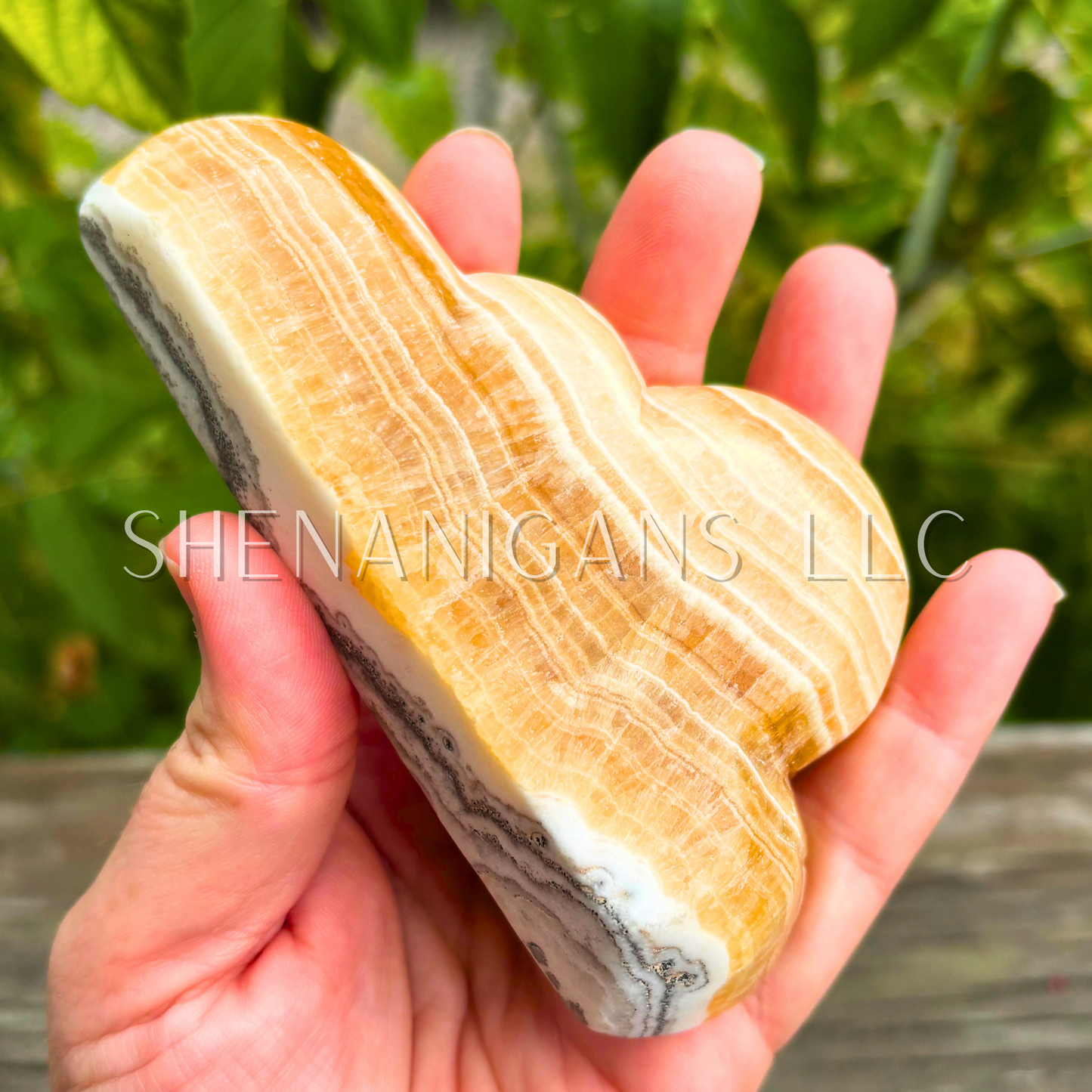 Banded Calcite Cloud Bowl