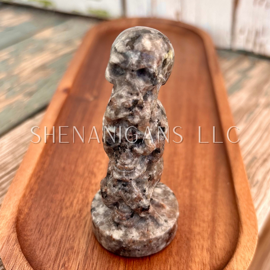 Stacking skulls - see no evil, hear no evil, speak no evil