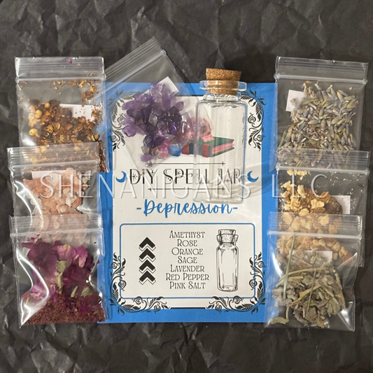 DIY Spell Jar Kit - Depression
