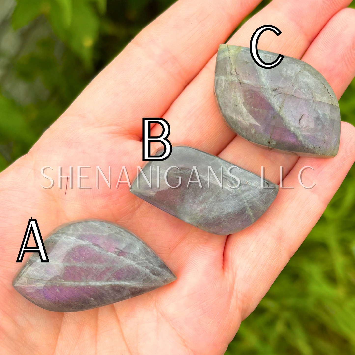 Purple Labradorite Cabs