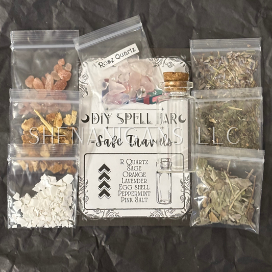 DIY Spell Jar Kit - Safe Travels