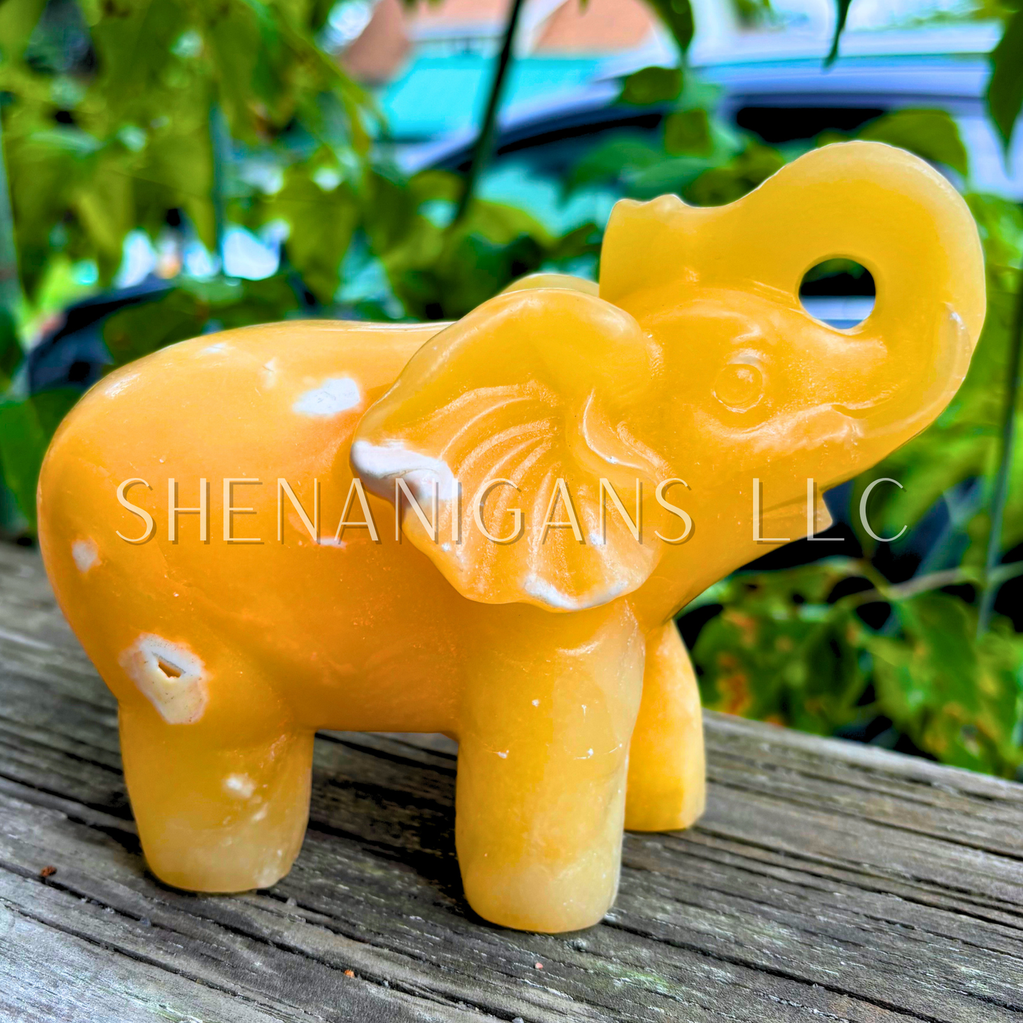Elephant - Yellow Calcite