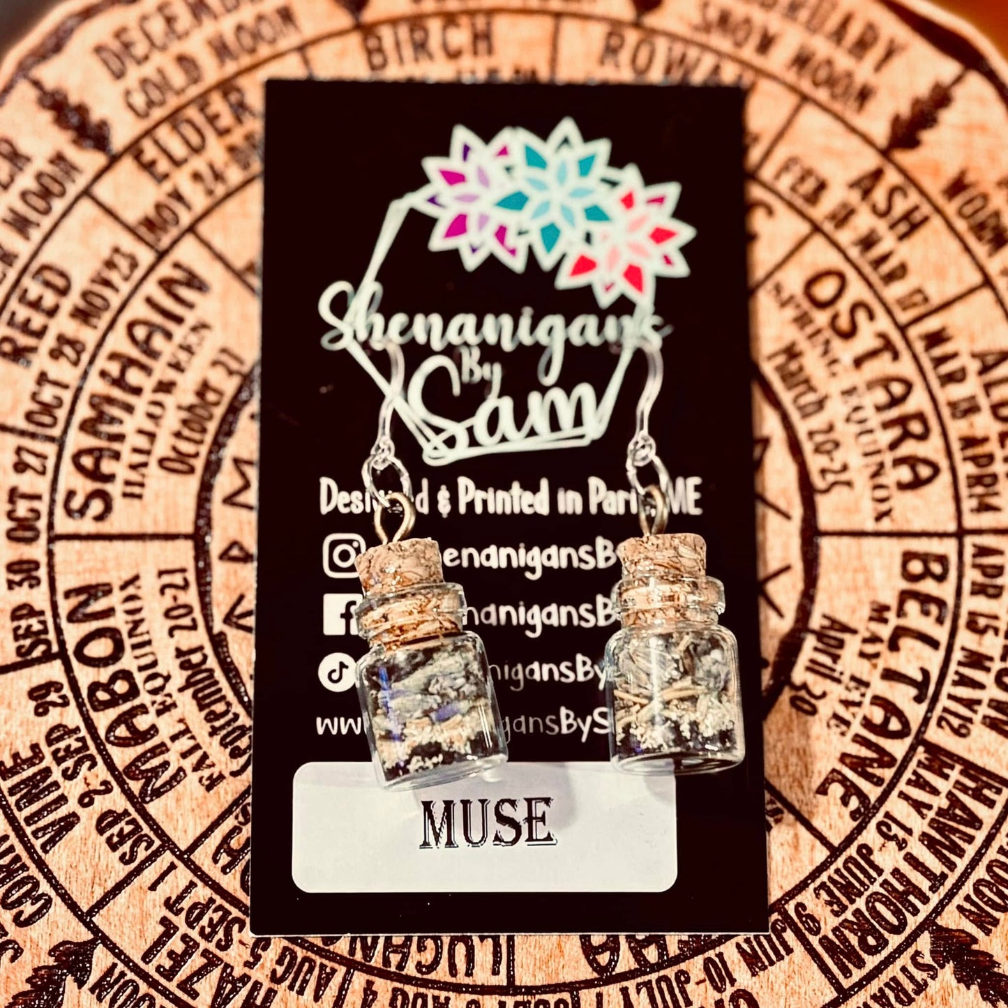 Spell Jar Earrings - Muse