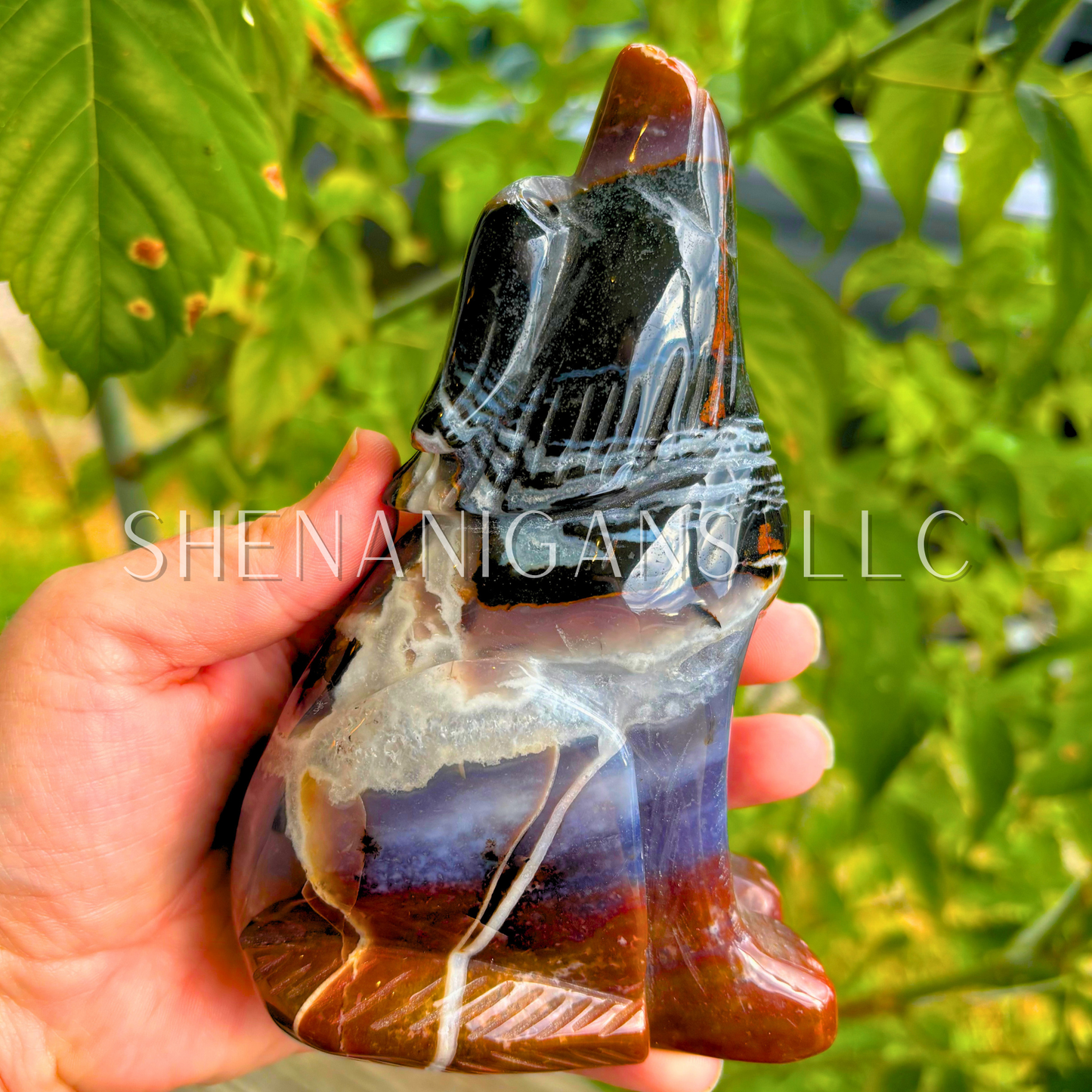Howling Wolf - Sardonyx
