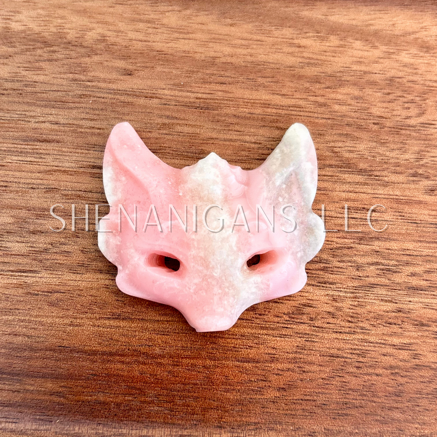 Fox Mask - Mini - Crystal Carving
