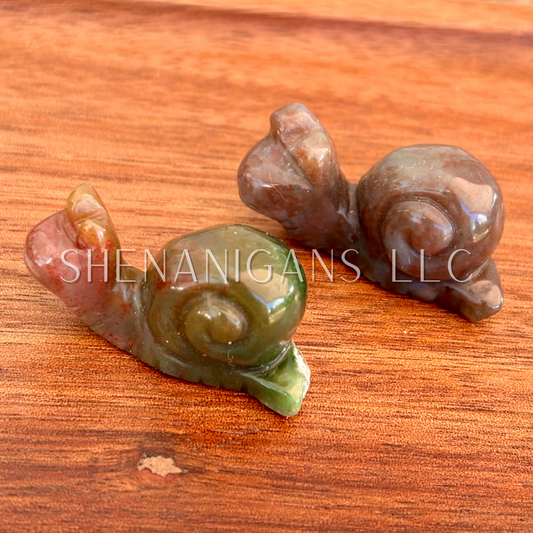 Cute Snail - Small - Crystal Carving