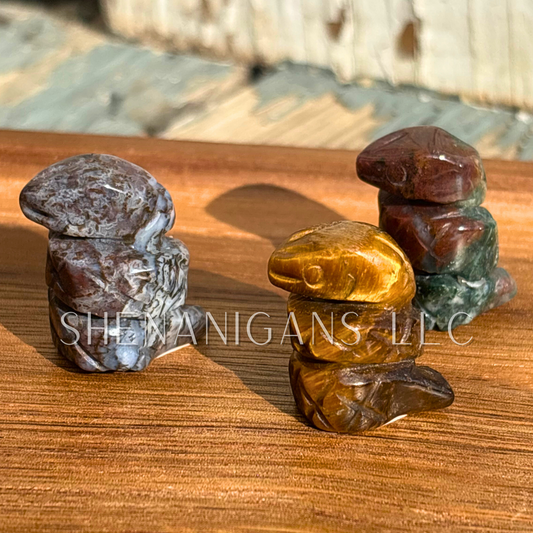 Tiny Snake Carving