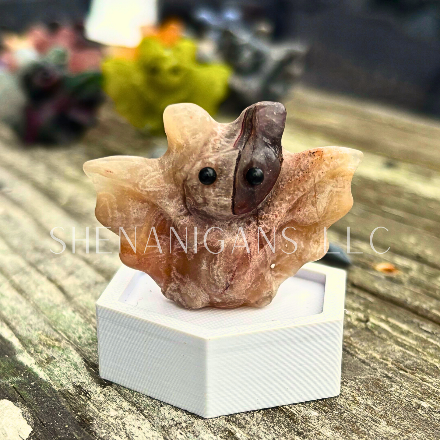 Cute Bat - Small - Crystal Carving