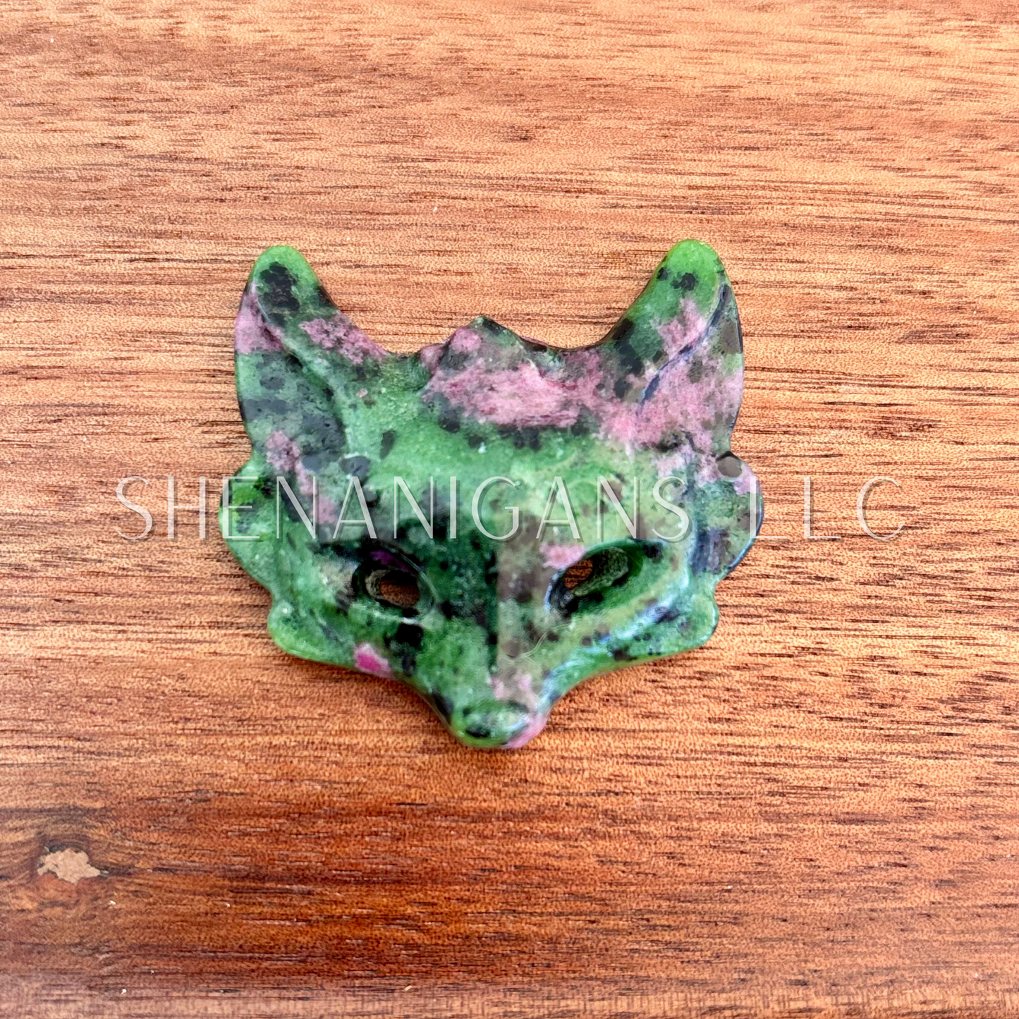 Fox Mask - Mini - Crystal Carving