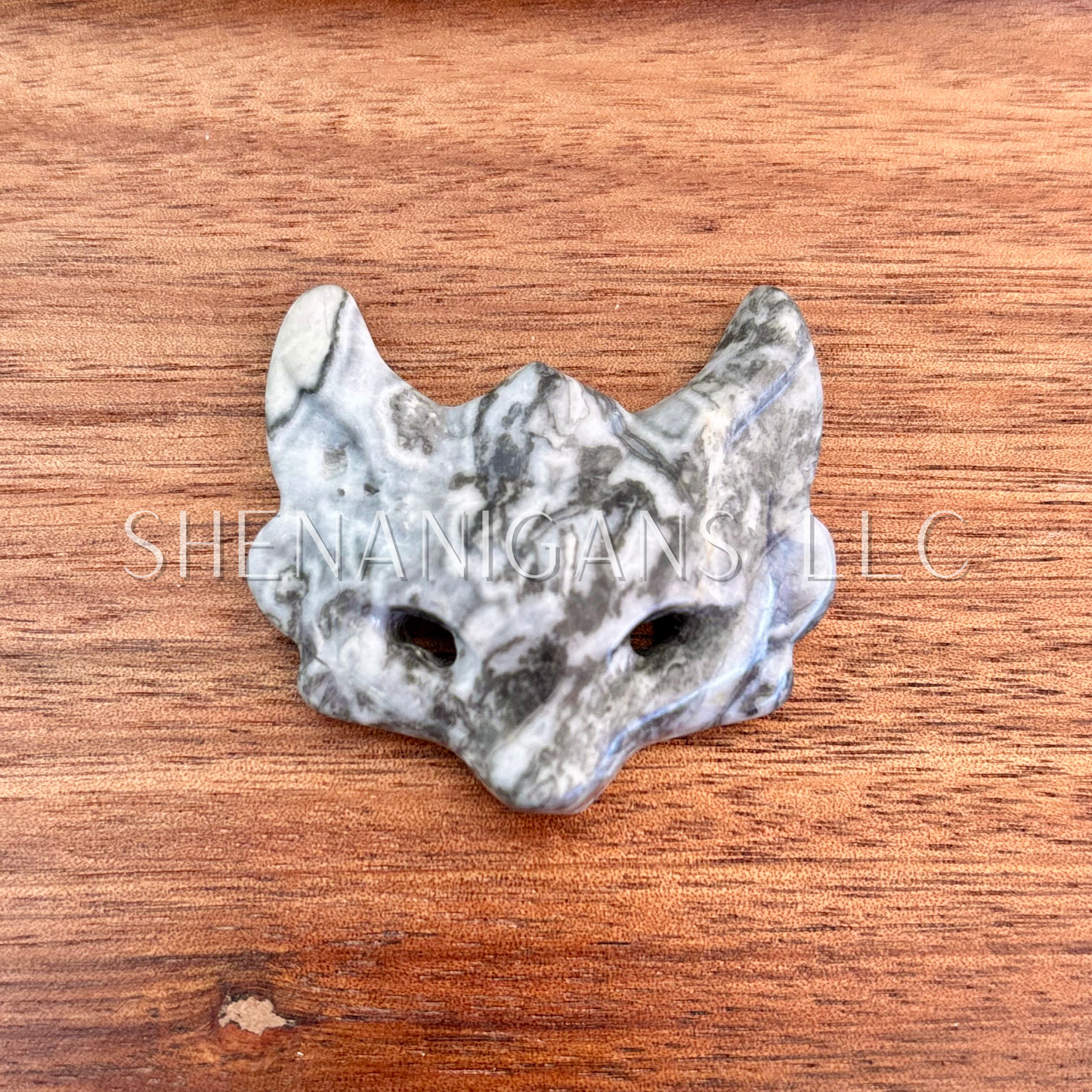 Fox Mask - Mini - Crystal Carving