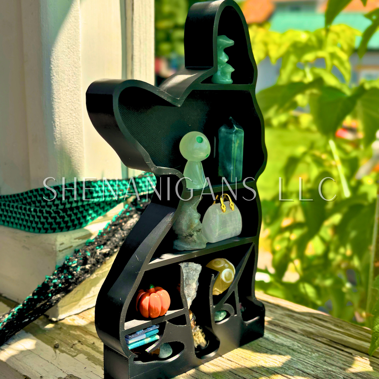 Frenchie Dog Curio Shelf