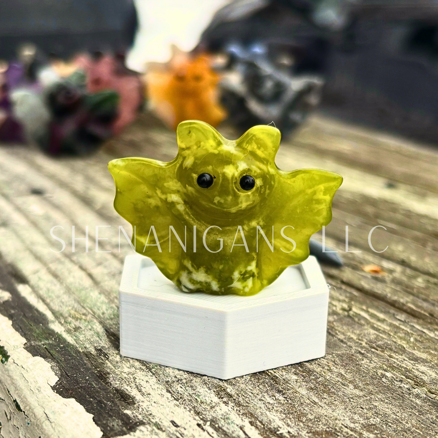 Cute Bat - Small - Crystal Carving