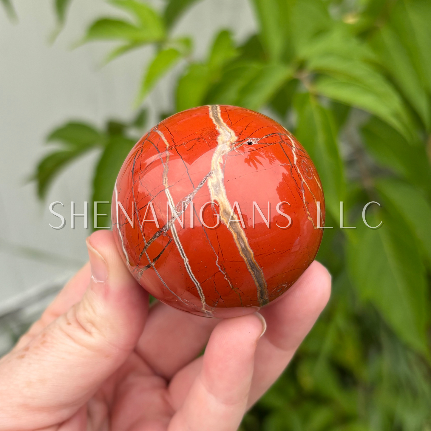 Red Jasper Sphere