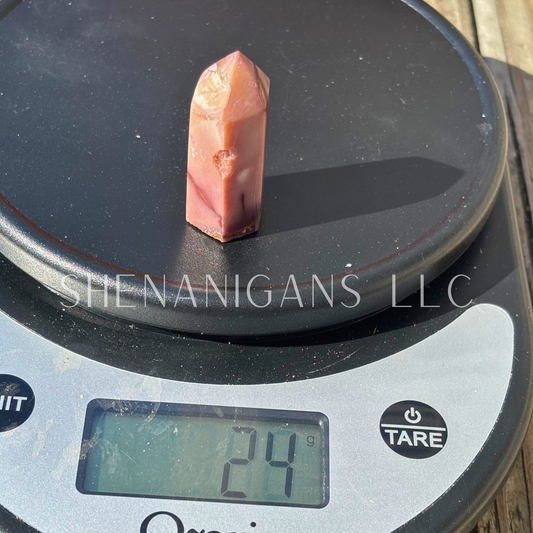 Mookite Jasper Polished Point Mineral Specimen Gemstone Crystal Obelisk Wand
